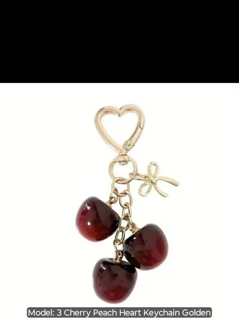 Cherry Keychain/Bag Charm